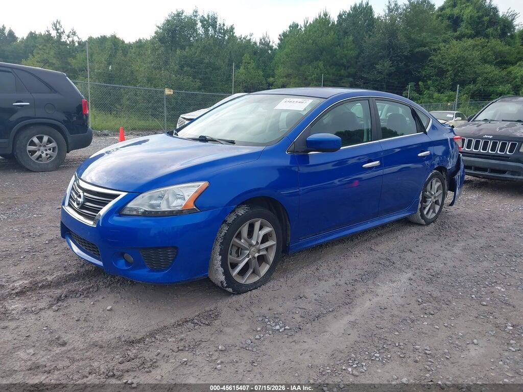 3N1AB7AP7EL642389 2014 NISSAN SENTRA photo no. 2