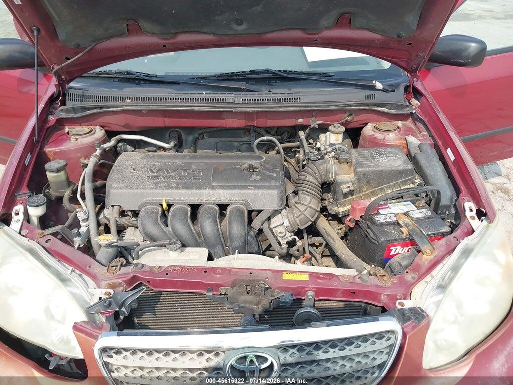 1NXBR32E76Z599047 2006 TOYOTA COROLLA photo no. 10
