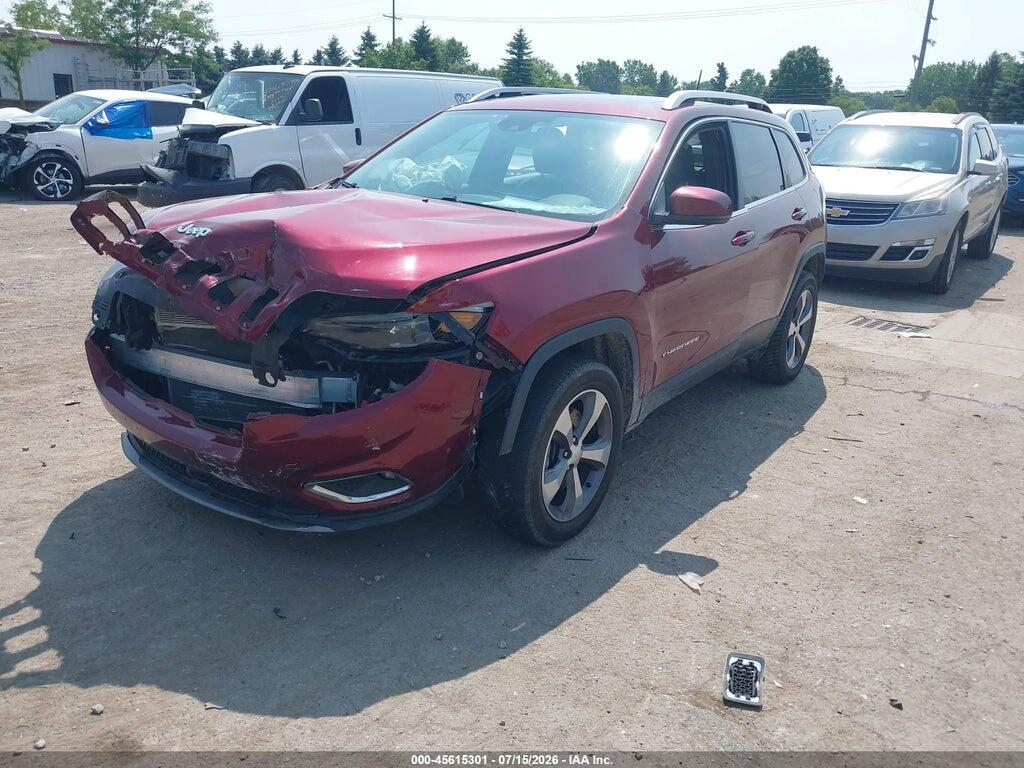 1C4PJMDX5KD102352 2019 JEEP CHEROKEE photo no. 2