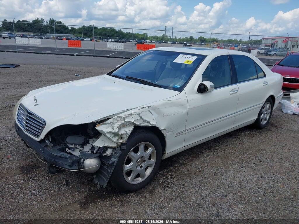 WDBNG70J82A297730 2002 MERCEDES-BENZ S 430 photo no. 2