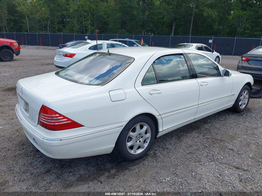 WDBNG70J82A297730 2002 MERCEDES-BENZ S 430 photo no. 4