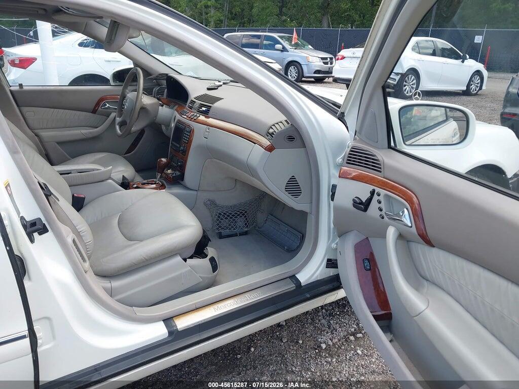 WDBNG70J82A297730 2002 MERCEDES-BENZ S 430 photo no. 5