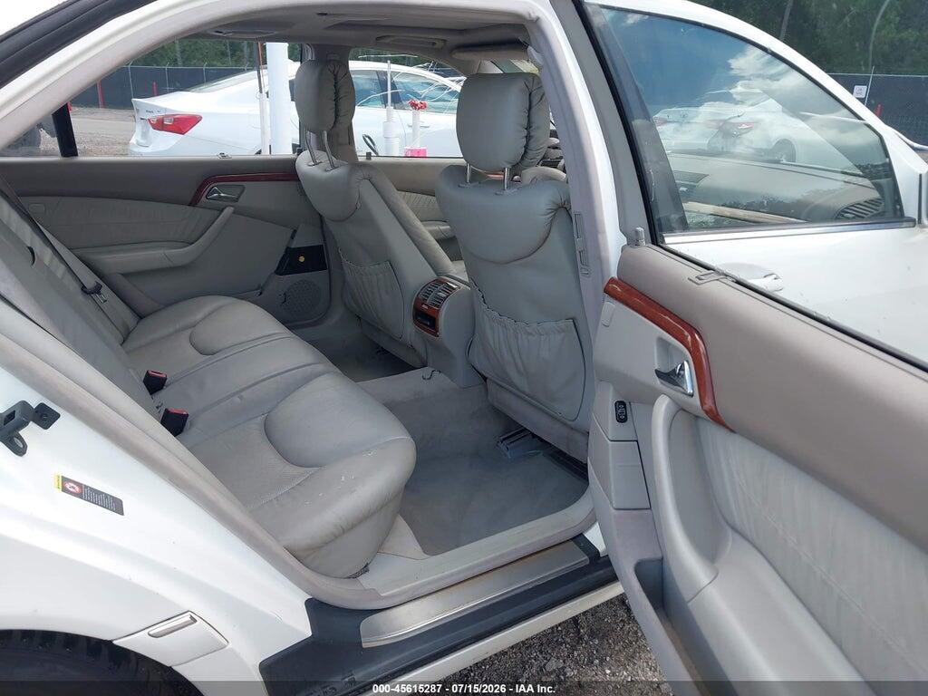 WDBNG70J82A297730 2002 MERCEDES-BENZ S 430 photo no. 8