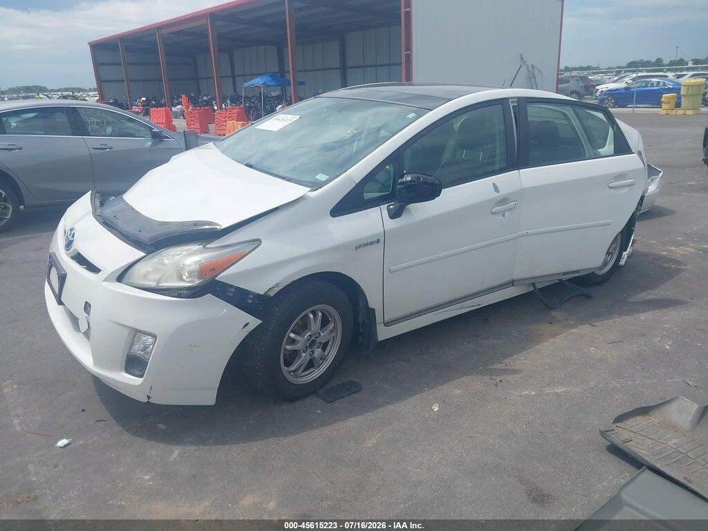 JTDKN3DU0A0168733 2010 TOYOTA PRIUS photo no. 2