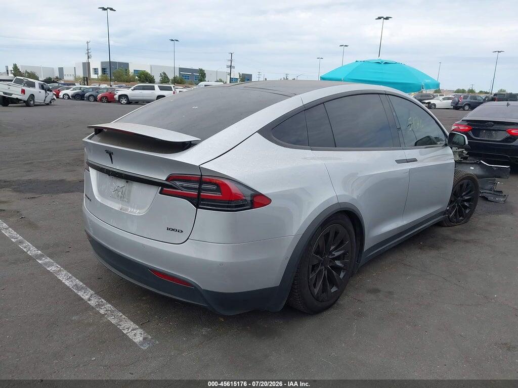 5YJXCAE26HF040280 2017 TESLA MODEL X photo no. 4