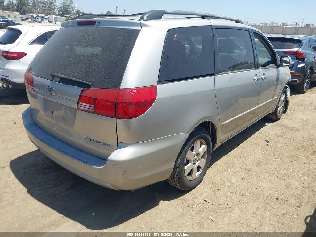 5TDZA22C44S197006 2004 TOYOTA SIENNA photo no. 4
