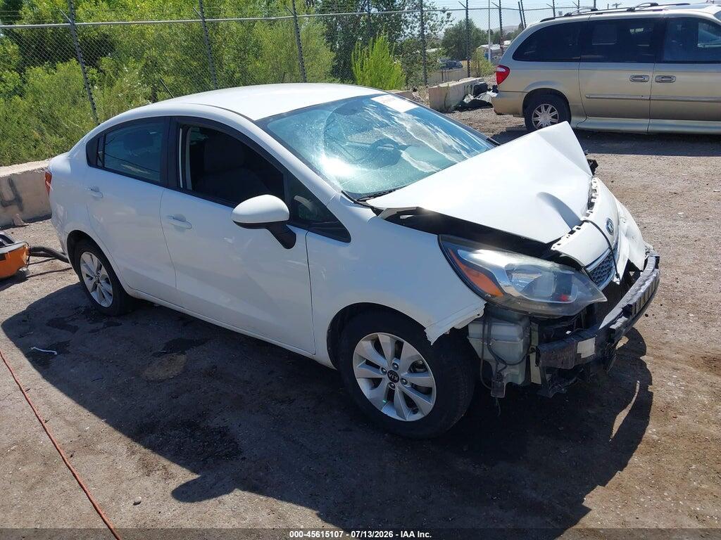 KNADN4A36G6676072 2016 KIA RIO photo no. 1