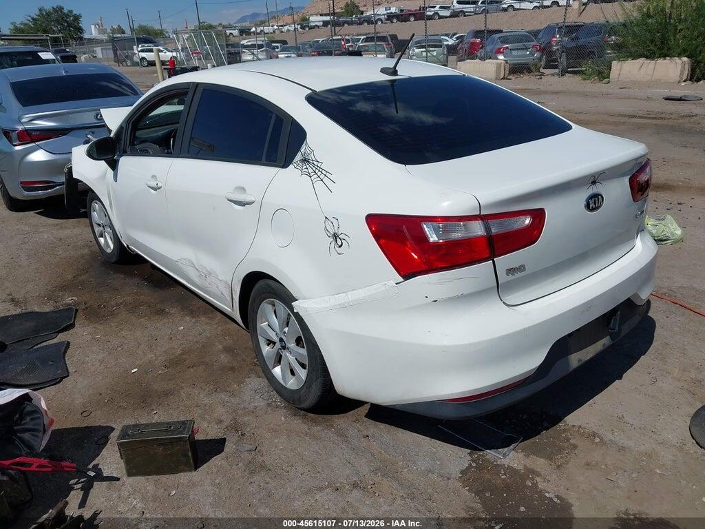 KNADN4A36G6676072 2016 KIA RIO photo no. 3