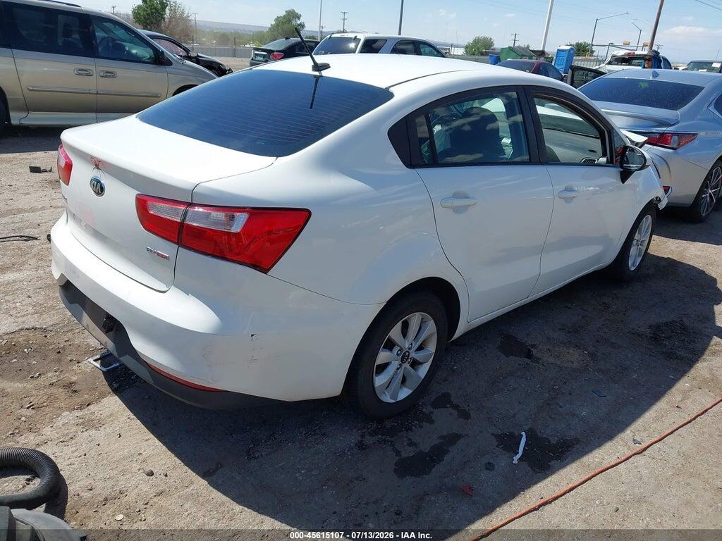 KNADN4A36G6676072 2016 KIA RIO photo no. 4