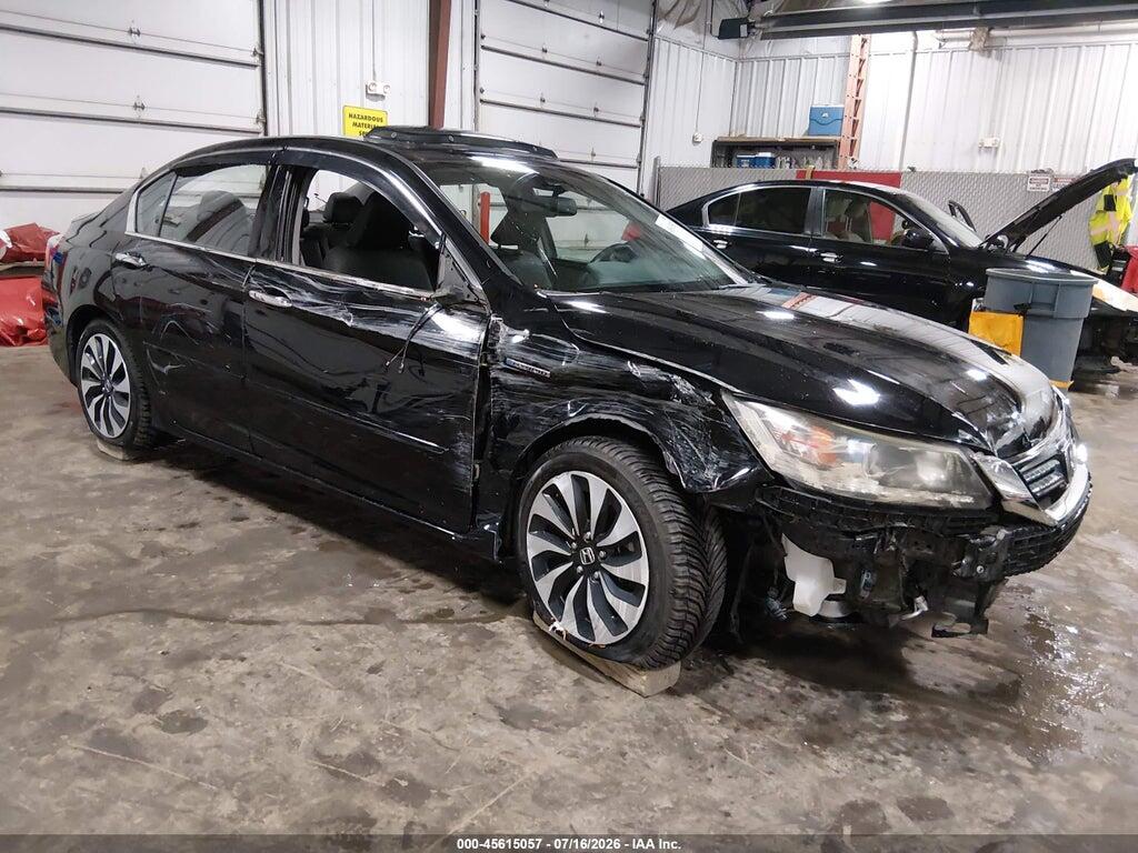 1HGCR6F59EA007802 2014 HONDA ACCORD HYBRID photo no. 1