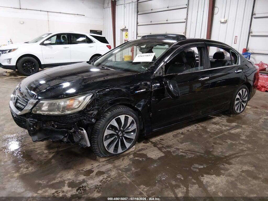 1HGCR6F59EA007802 2014 HONDA ACCORD HYBRID photo no. 2