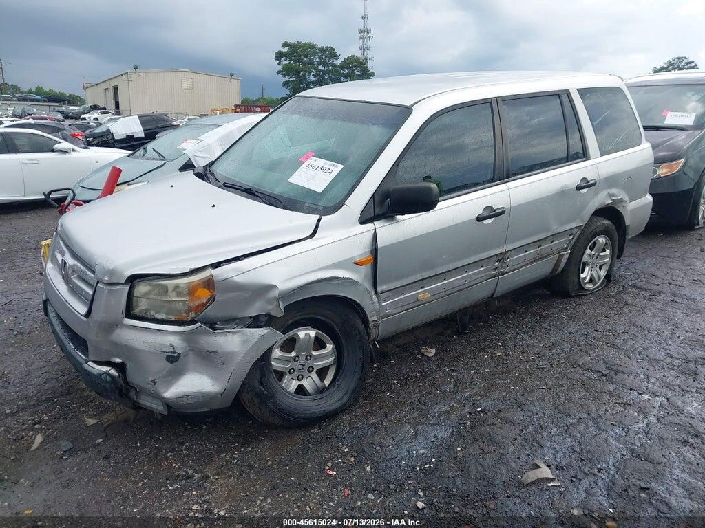 5FNYF28107B038396 2007 HONDA PILOT photo no. 2