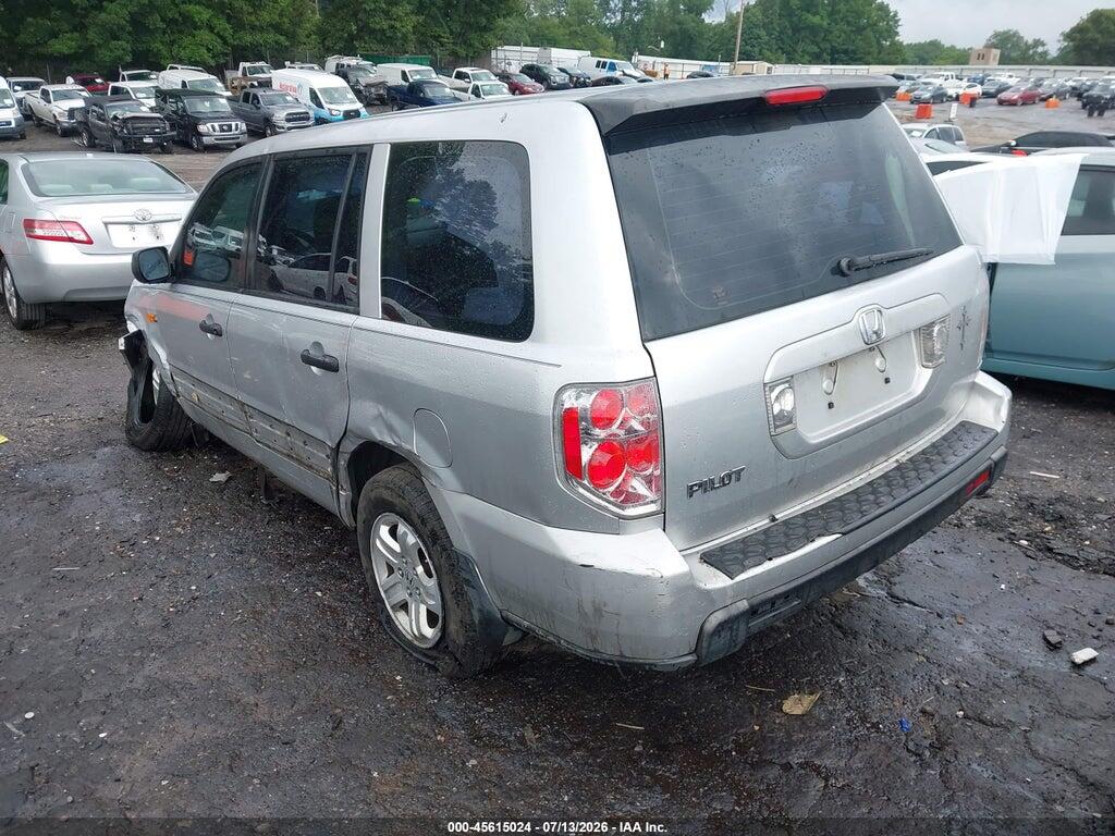 5FNYF28107B038396 2007 HONDA PILOT photo no. 3