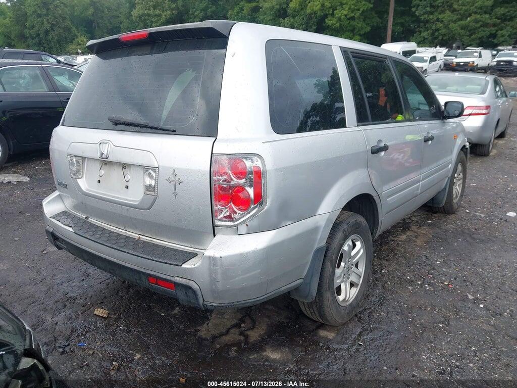 5FNYF28107B038396 2007 HONDA PILOT photo no. 4