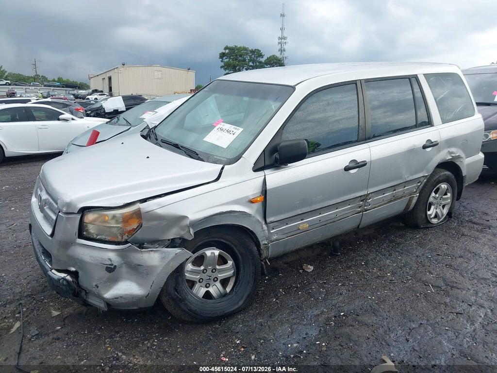 5FNYF28107B038396 2007 HONDA PILOT photo no. 6