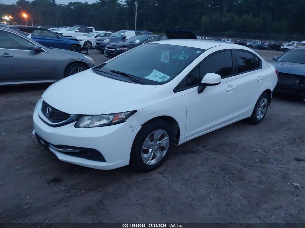 2HGFB2F51DH596290 2013 HONDA CIVIC photo no. 2