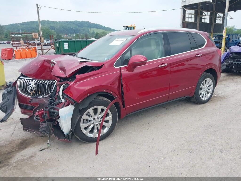 LRBFXDSA7HD063117 2017 BUICK ENVISION photo no. 2