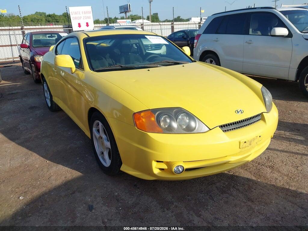 2004 HYUNDAI TIBURON KMHHN65F14U144350