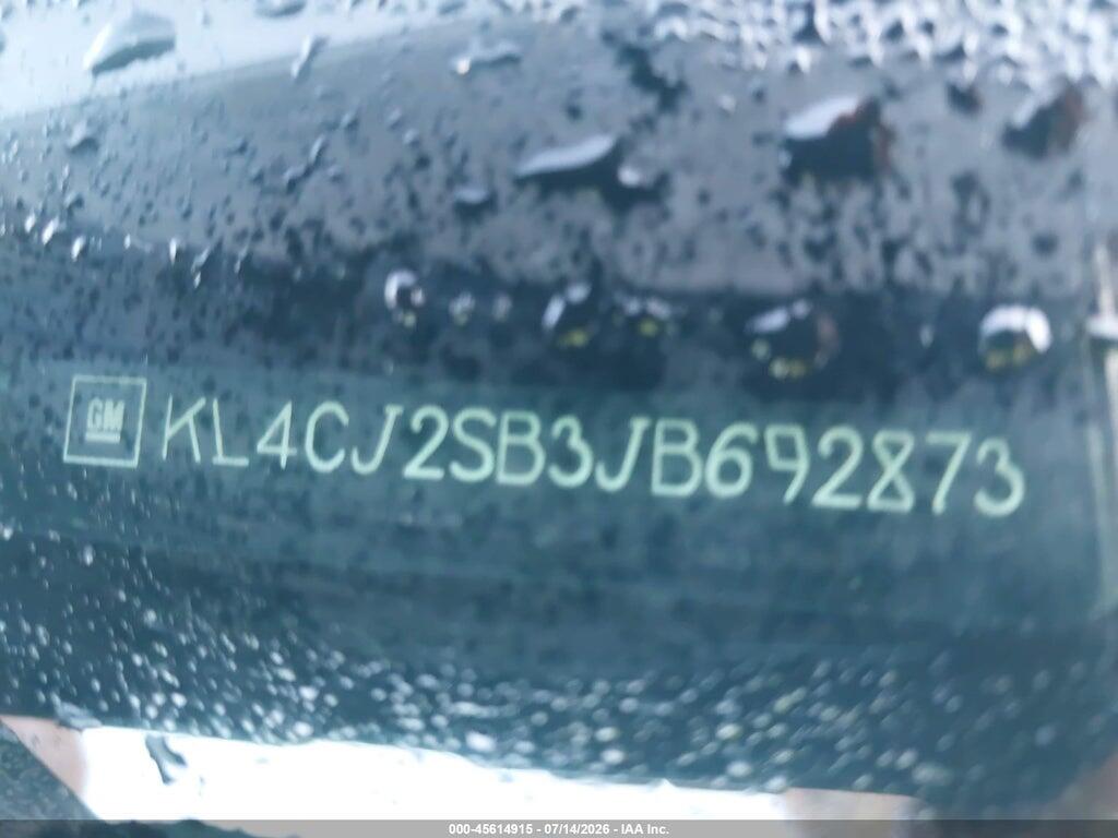 KL4CJ2SB3JB692873 2018 BUICK ENCORE photo no. 9