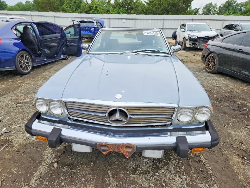 1984 MERCEDES-BENZ 380 SL — Фото 5 из 12