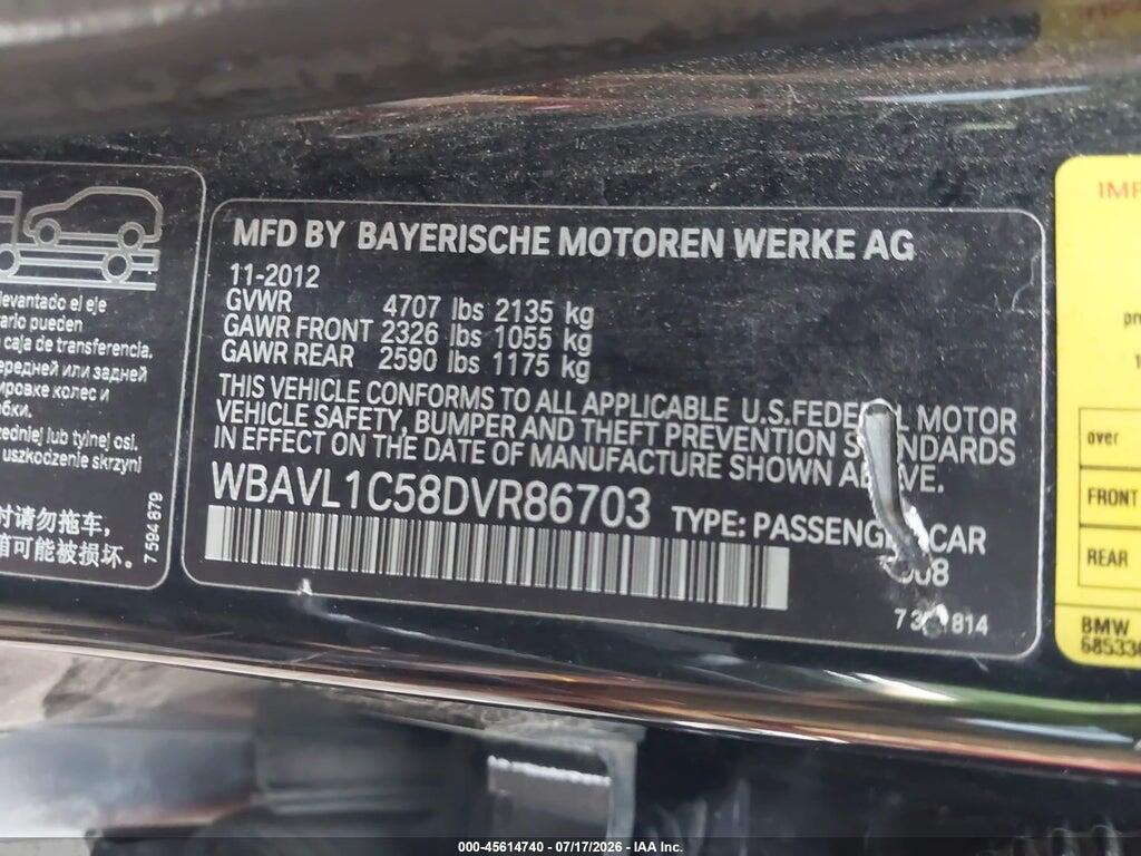 WBAVL1C58DVR86703 2013 BMW X1 photo no. 9