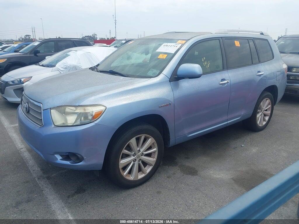 JTEEW41A882010239 2008 TOYOTA HIGHLANDER HYBRID photo no. 2