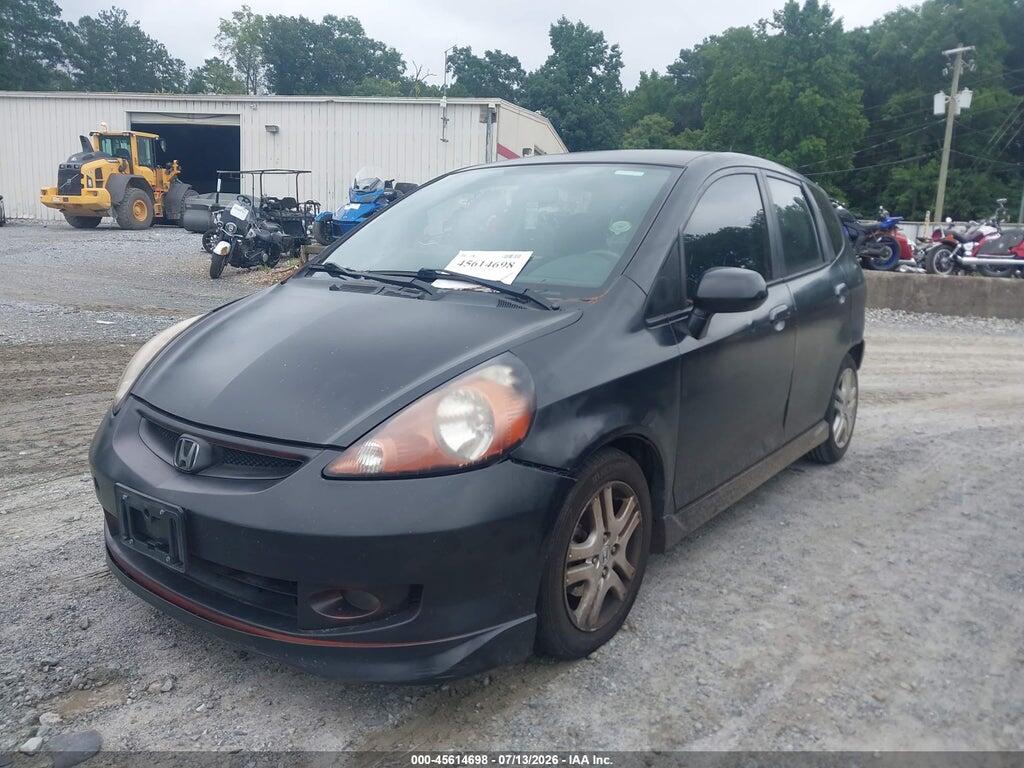 JHMGD38687S022421 2007 HONDA FIT photo no. 2