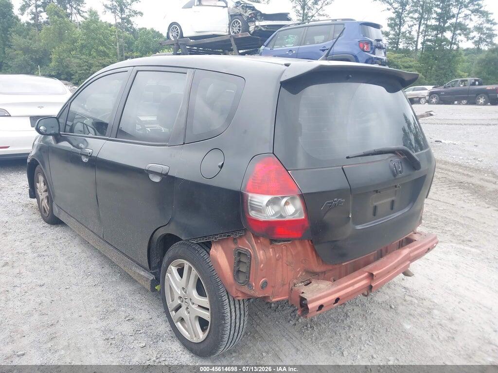 JHMGD38687S022421 2007 HONDA FIT photo no. 3