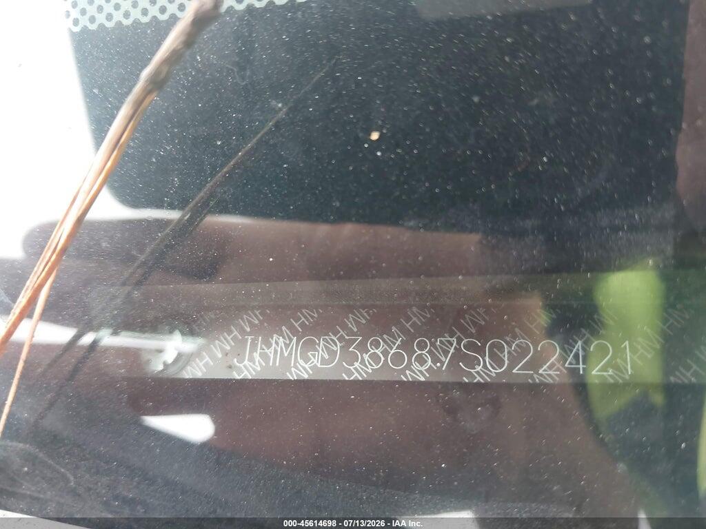 JHMGD38687S022421 2007 HONDA FIT photo no. 9