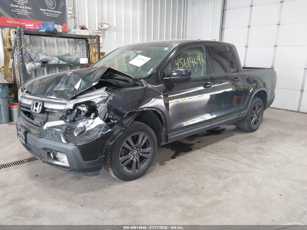 5FPYK3F13HB005325 2017 HONDA RIDGELINE photo no. 2