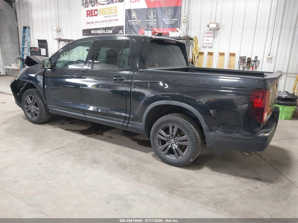 5FPYK3F13HB005325 2017 HONDA RIDGELINE photo no. 3