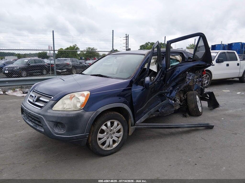 JHLRD78886C010137 2006 HONDA CR-V photo no. 2