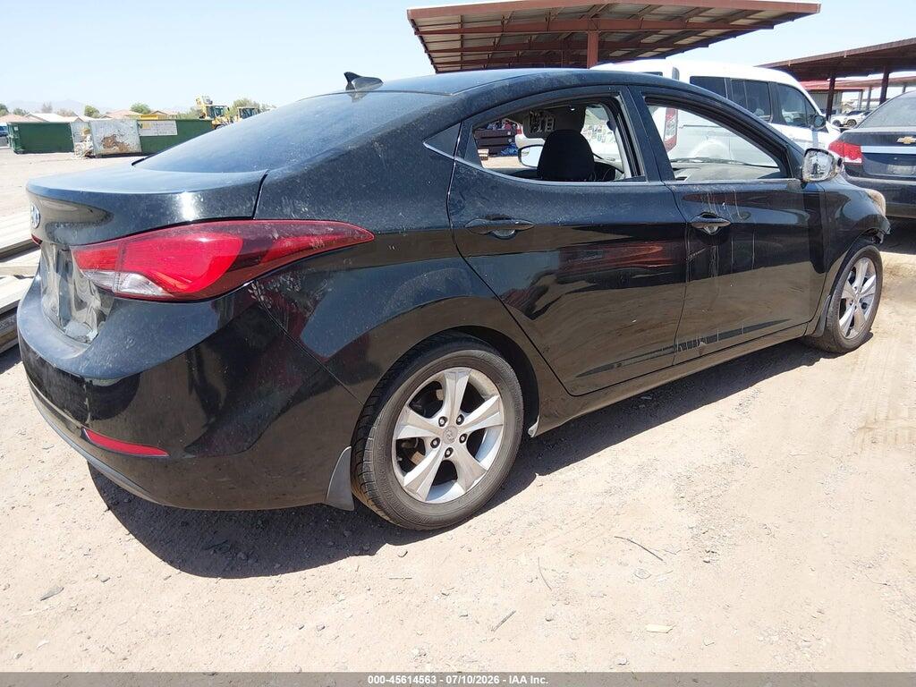 KMHDH4AE6GU604646 2016 HYUNDAI ELANTRA photo no. 4