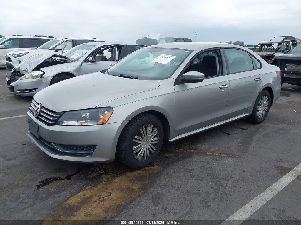 1VWAP7A32EC026992 2014 VOLKSWAGEN PASSAT photo no. 2