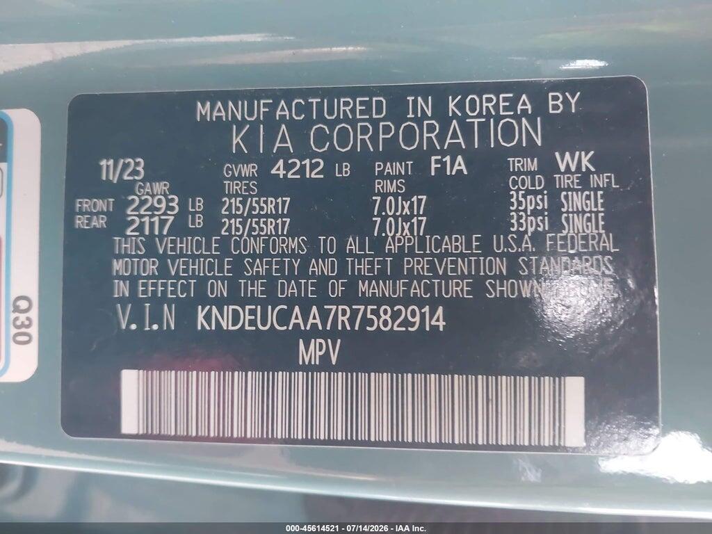 KNDEUCAA7R7582914 2024 KIA SELTOS photo no. 9