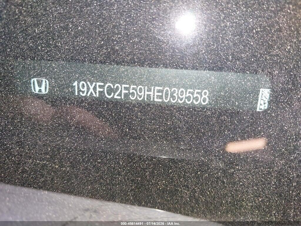 19XFC2F59HE039558 2017 HONDA CIVIC photo no. 9