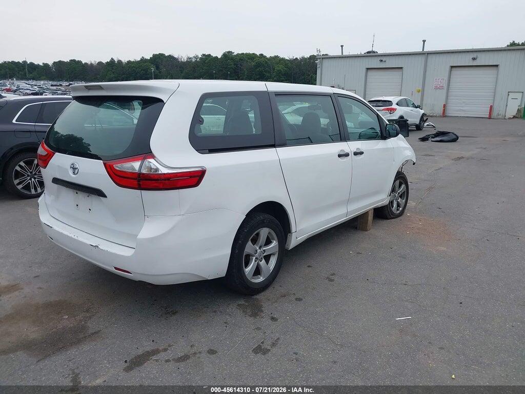 5TDZK3DC6FS654949 2015 TOYOTA SIENNA photo no. 4