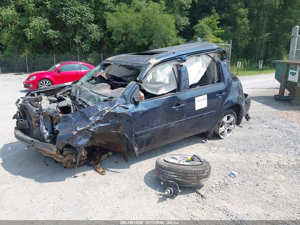 5FNYF4H56CB023877 2012 HONDA PILOT photo no. 2