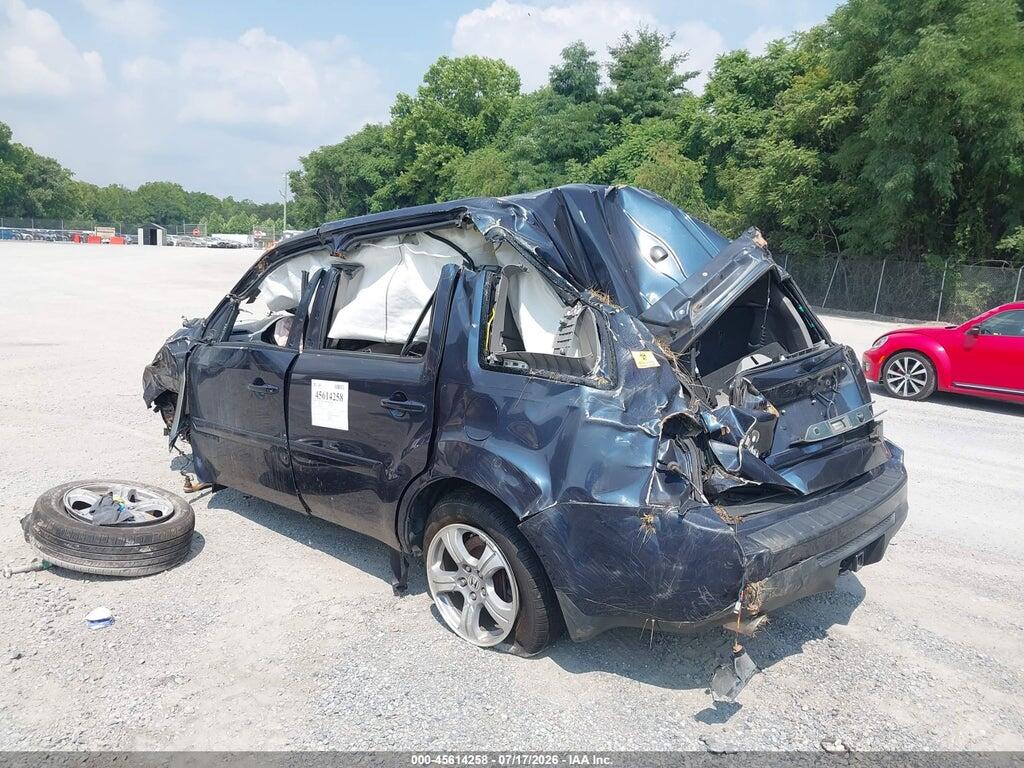 5FNYF4H56CB023877 2012 HONDA PILOT photo no. 3