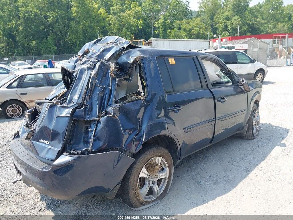 5FNYF4H56CB023877 2012 HONDA PILOT photo no. 4