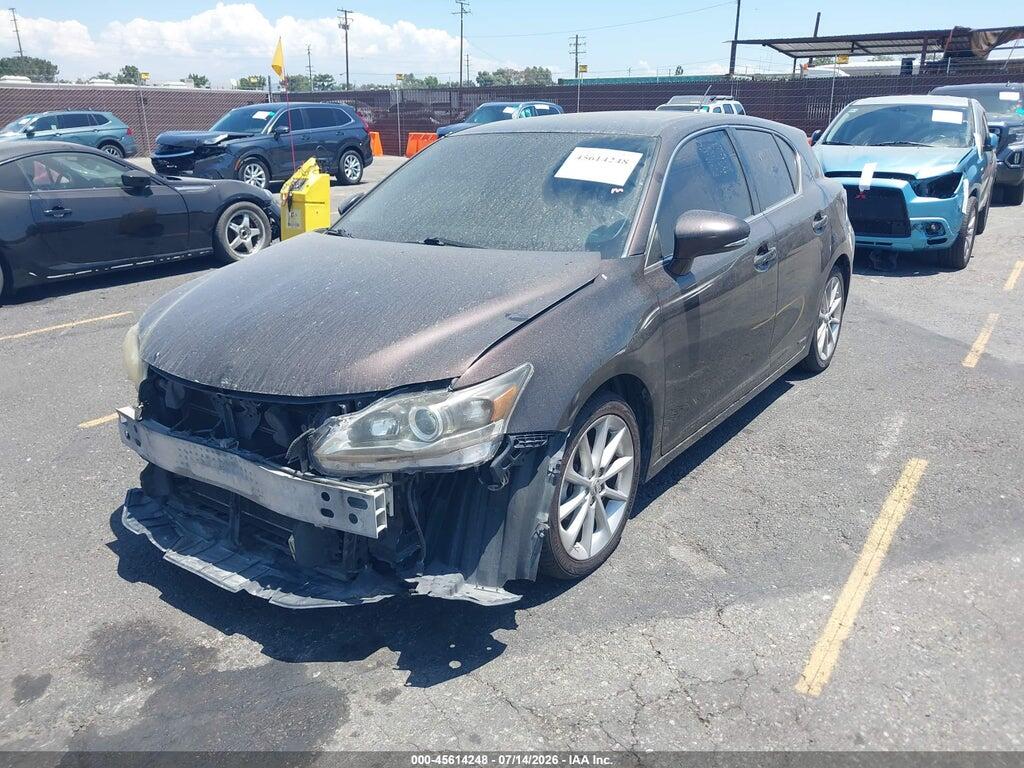 JTHKD5BH7B2042152 2011 LEXUS CT 200H photo no. 2