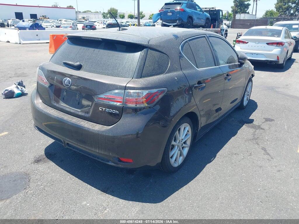 JTHKD5BH7B2042152 2011 LEXUS CT 200H photo no. 4