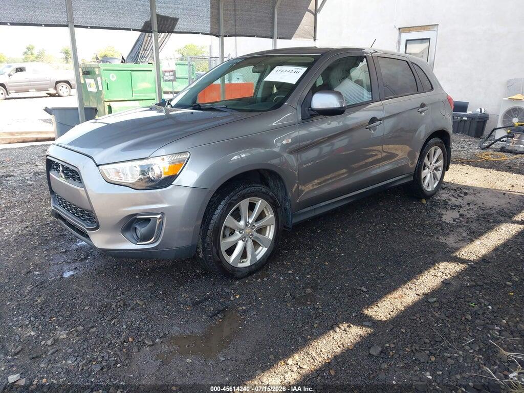 4A4AP3AU5FE017397 2015 MITSUBISHI OUTLANDER SPORT photo no. 2