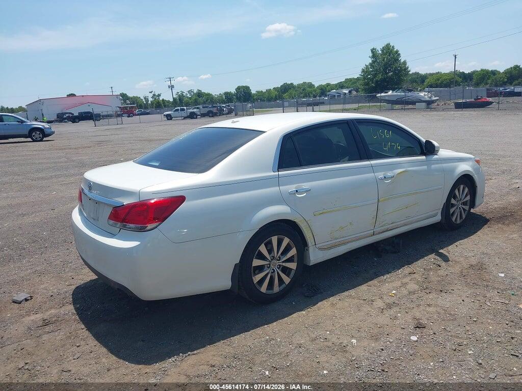 4T1BK3DB7BU399691 2011 TOYOTA AVALON photo no. 4