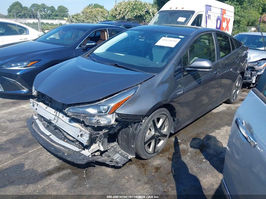 JTDKARFU1K3071102 2019 TOYOTA PRIUS photo no. 2