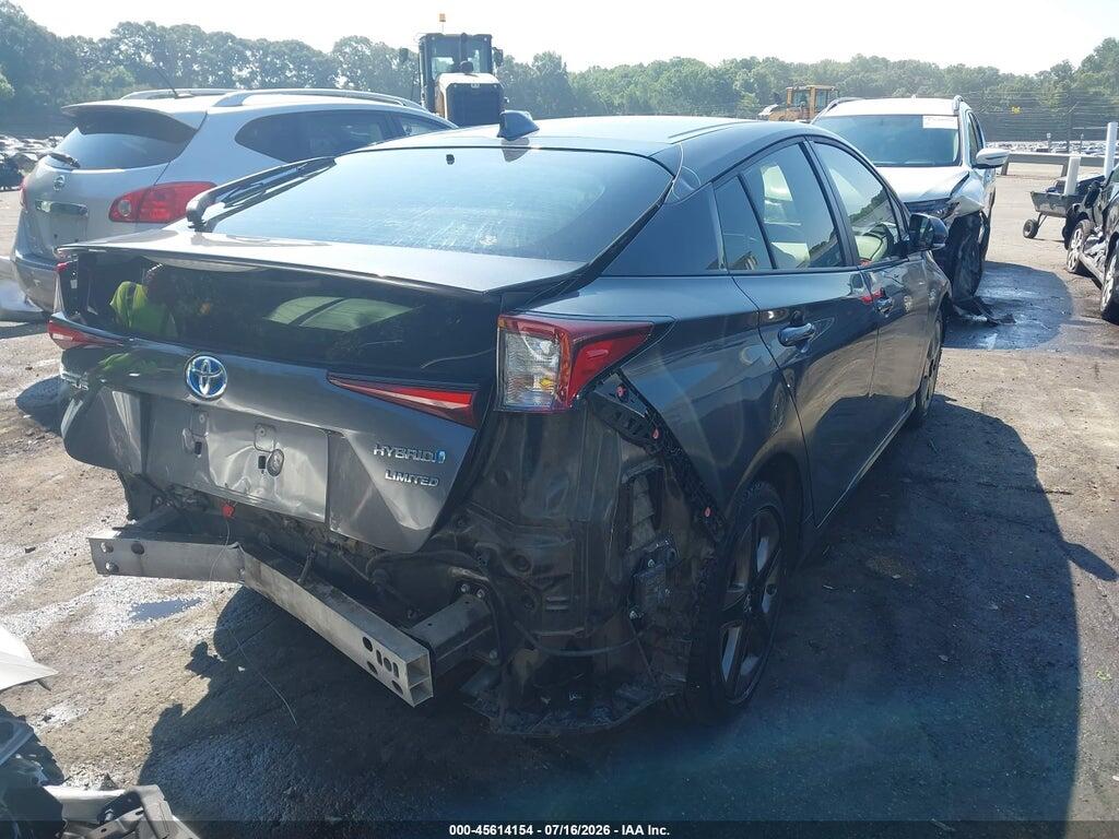 JTDKARFU1K3071102 2019 TOYOTA PRIUS photo no. 4