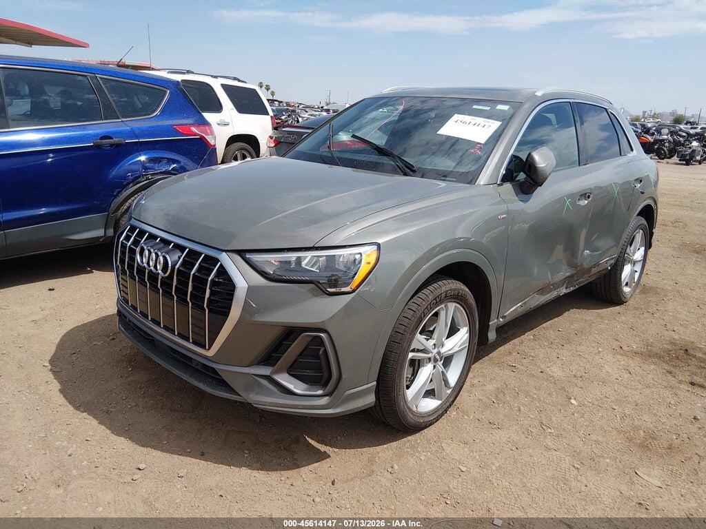 WA1DECF32M1014207 2021 AUDI Q3 photo no. 2
