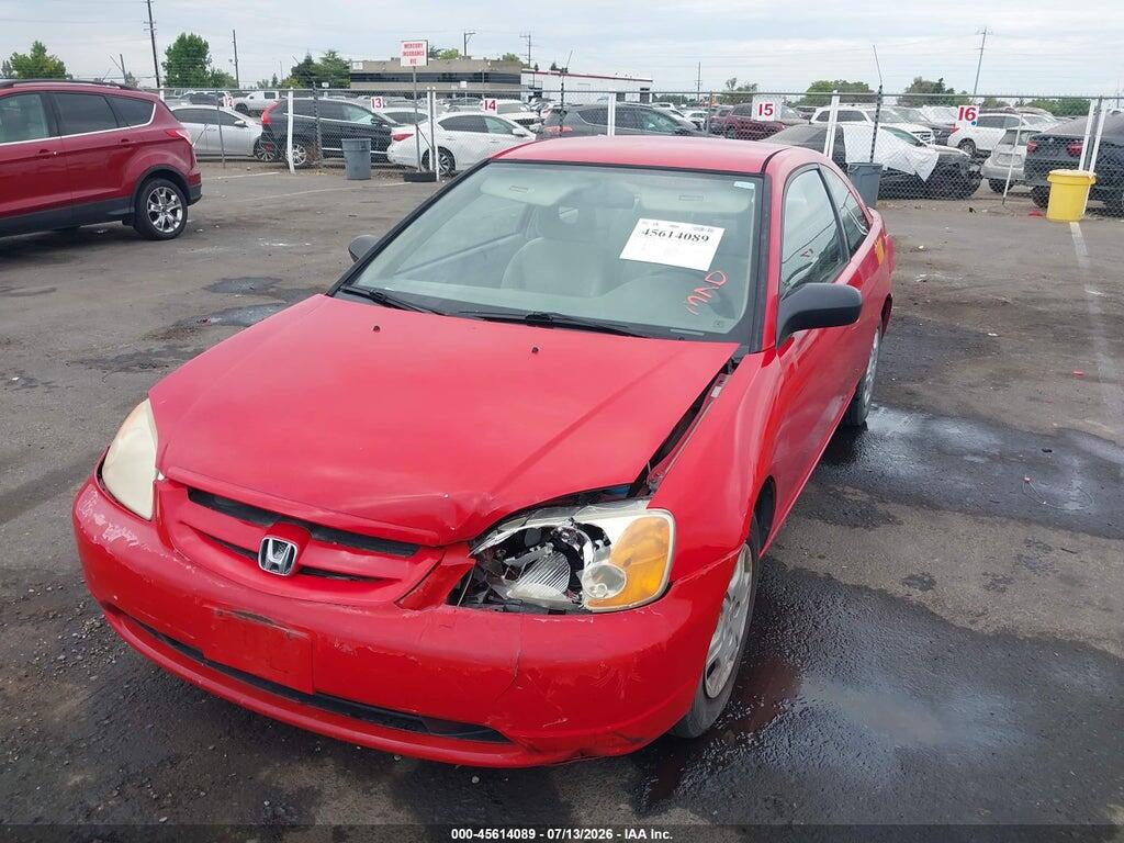 1HGEM225X1L073134 2001 HONDA CIVIC photo no. 2