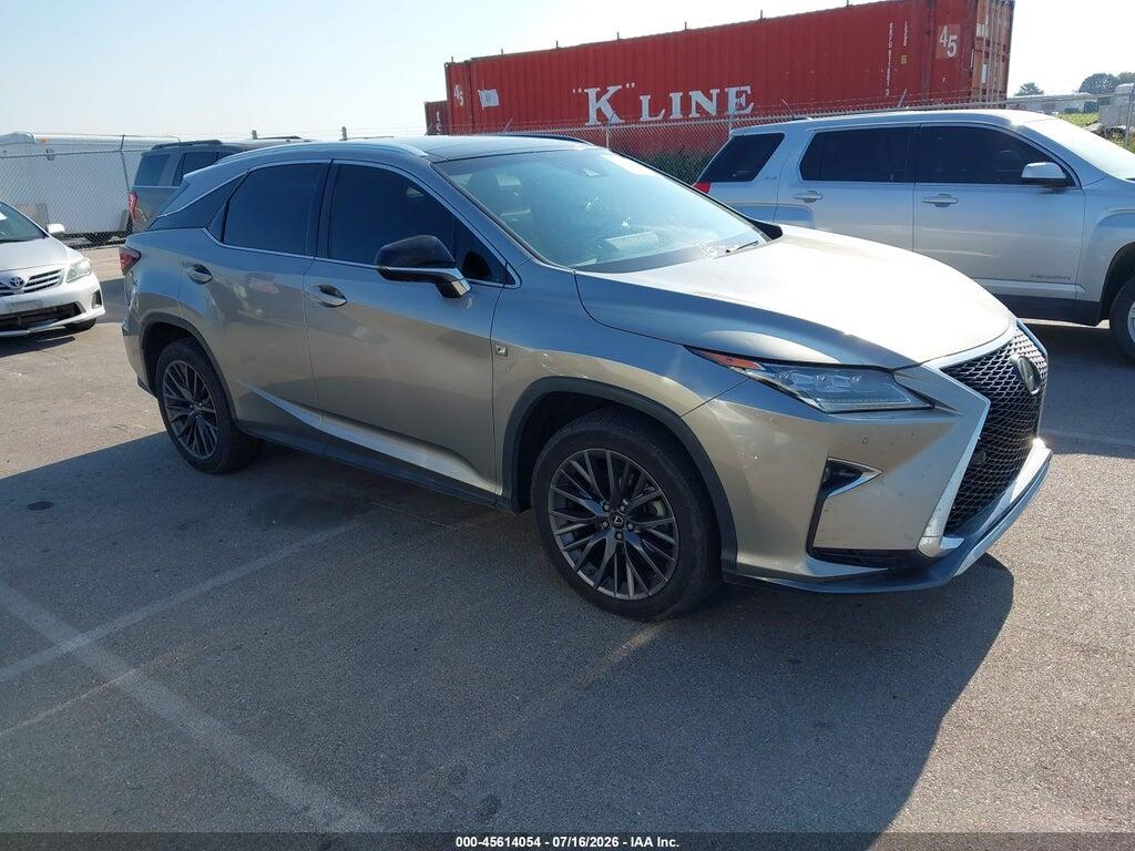 2T2BZMCA6JC144360 2018 LEXUS RX 350 photo no. 1