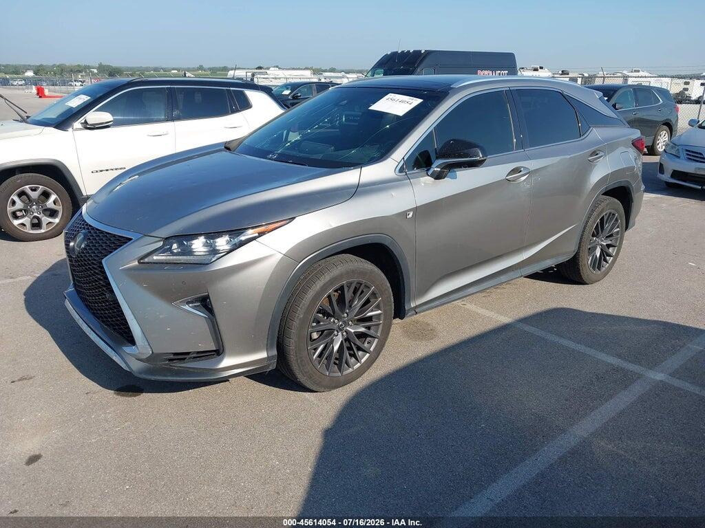 2T2BZMCA6JC144360 2018 LEXUS RX 350 photo no. 2